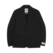 Zara x Ader Error Wool Blend Oversize Blazer Grey