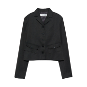 Gyeong Mini Pocket Blazer Gray