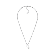 Dior CD30 Pendant Necklace Silver Finish Brass