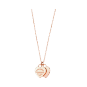 Tiffany & Co. Return To Tiffany Double Heart Pendant Rose Gold