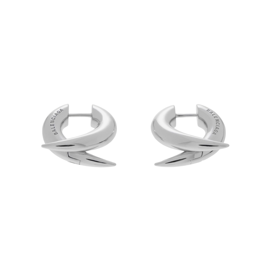 발렌시아가 포스 혼 XS 이어링 실버(Balenciaga Force Horn Xs Earrings Silver) - 1