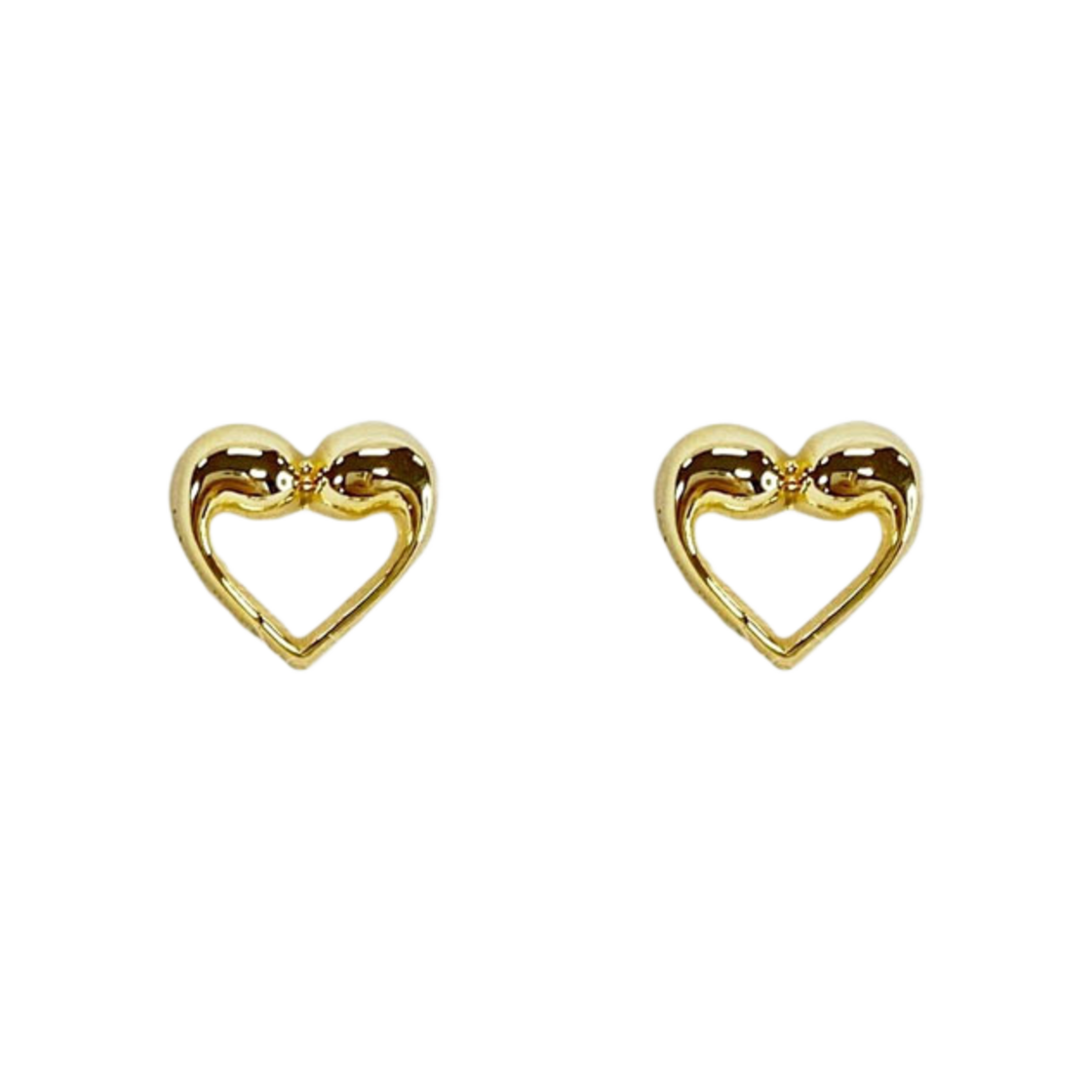 L243MER040_01 lovememonster Mini Mont Earrings Gold
