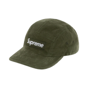 Supreme Fine Wale Corduroy Camp Cap Olive - 21SS