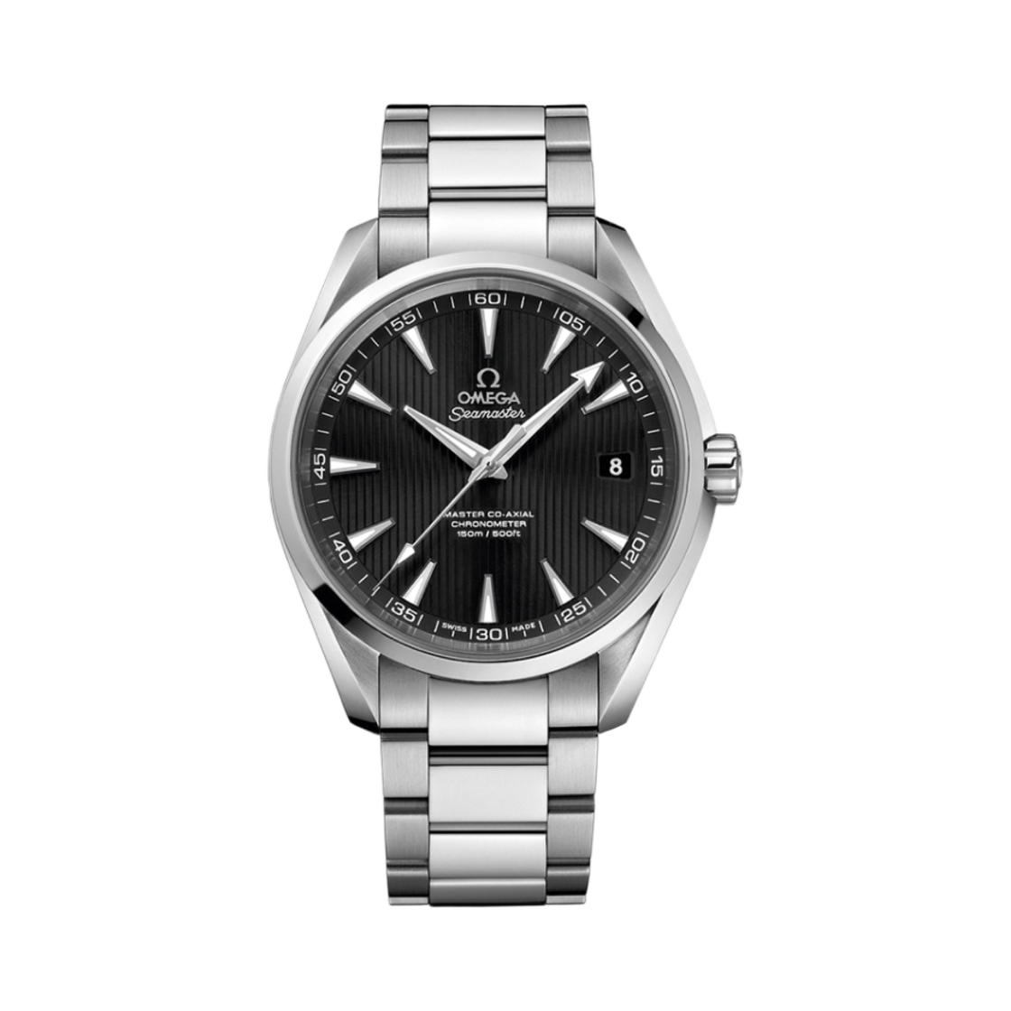 23110422101003 Omega Seamaster Aqua Terra 150M Co Axial Master Chronometer Steel Black