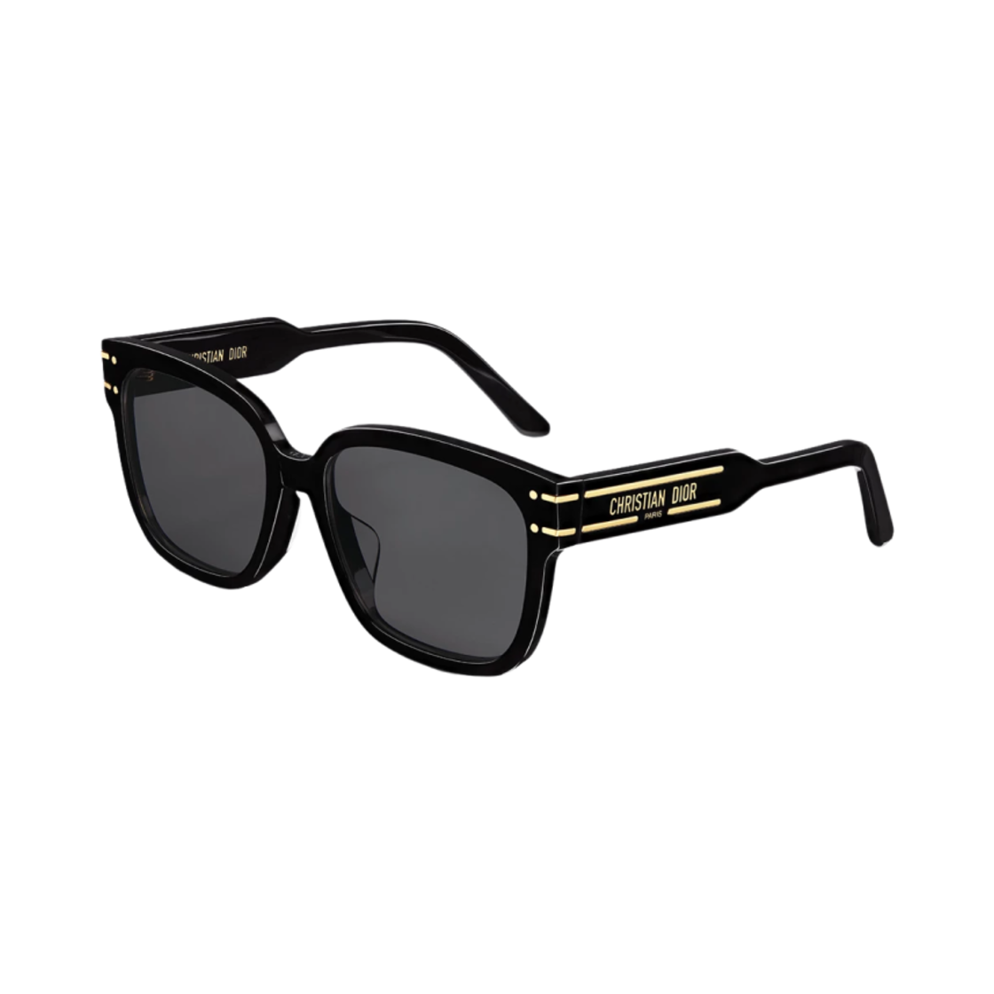 (W) 디올 시그니처 S7F 스퀘어 선글라스 블랙((W) Dior signature S7F Square Sunglasses Black)