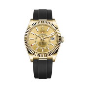 Rolex Sky-Dweller 42mm 326238 Champagne Oysterflex