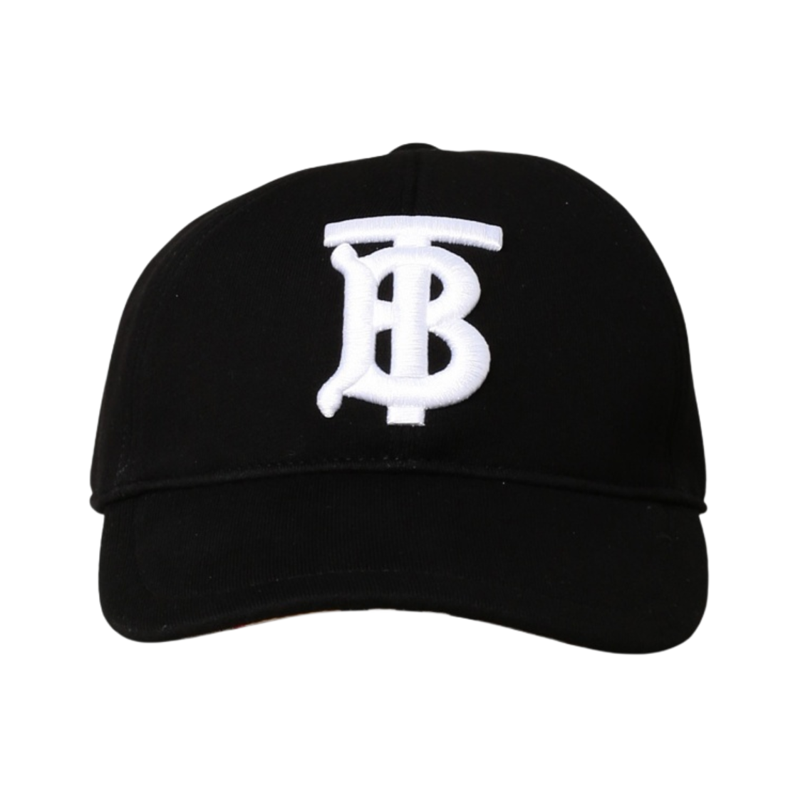 버버리 모노그램 모티프 코튼 저지 베이스볼 캡 블랙(Burberry Monogram Motif Cotton Jersey Baseball Cap Black) - 2