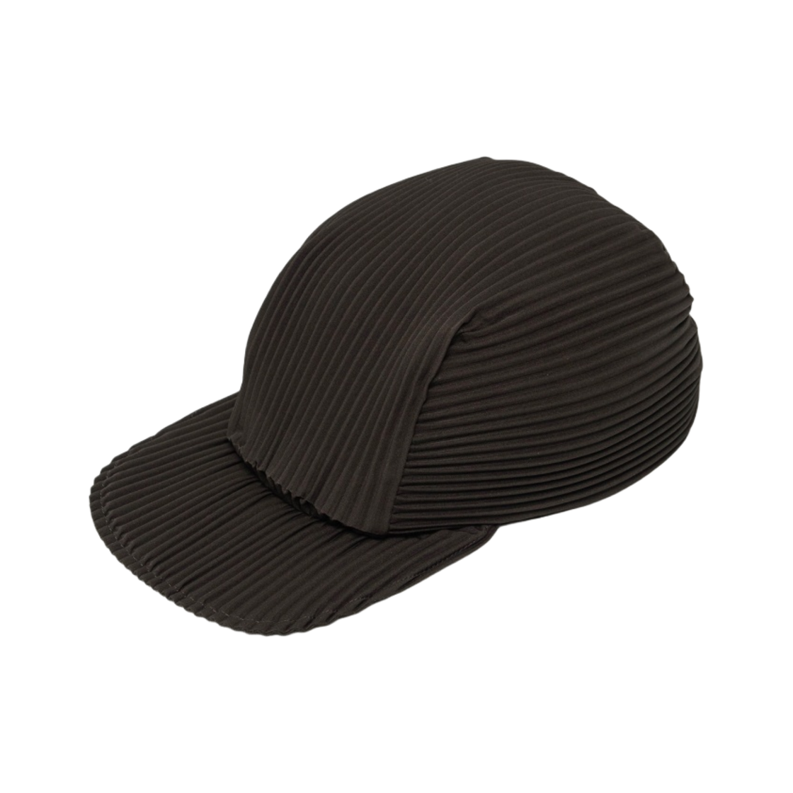 HP2Z8BA01 Homme Plisse Issey Miyake Pleats Cap Brown