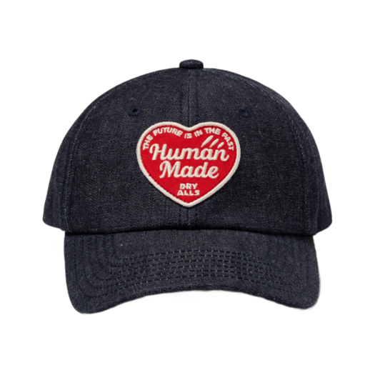 Human Made 6 Panel Denim Cap Indigo