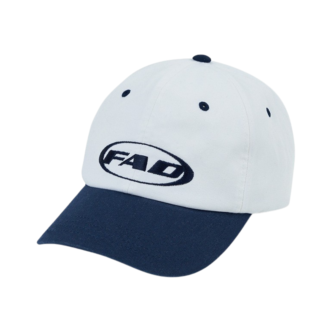 S30487 FAD Og Logo Ball Cap White Nayy
