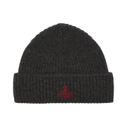 Vivienne Westwood Sporty Beanie Gray Melange