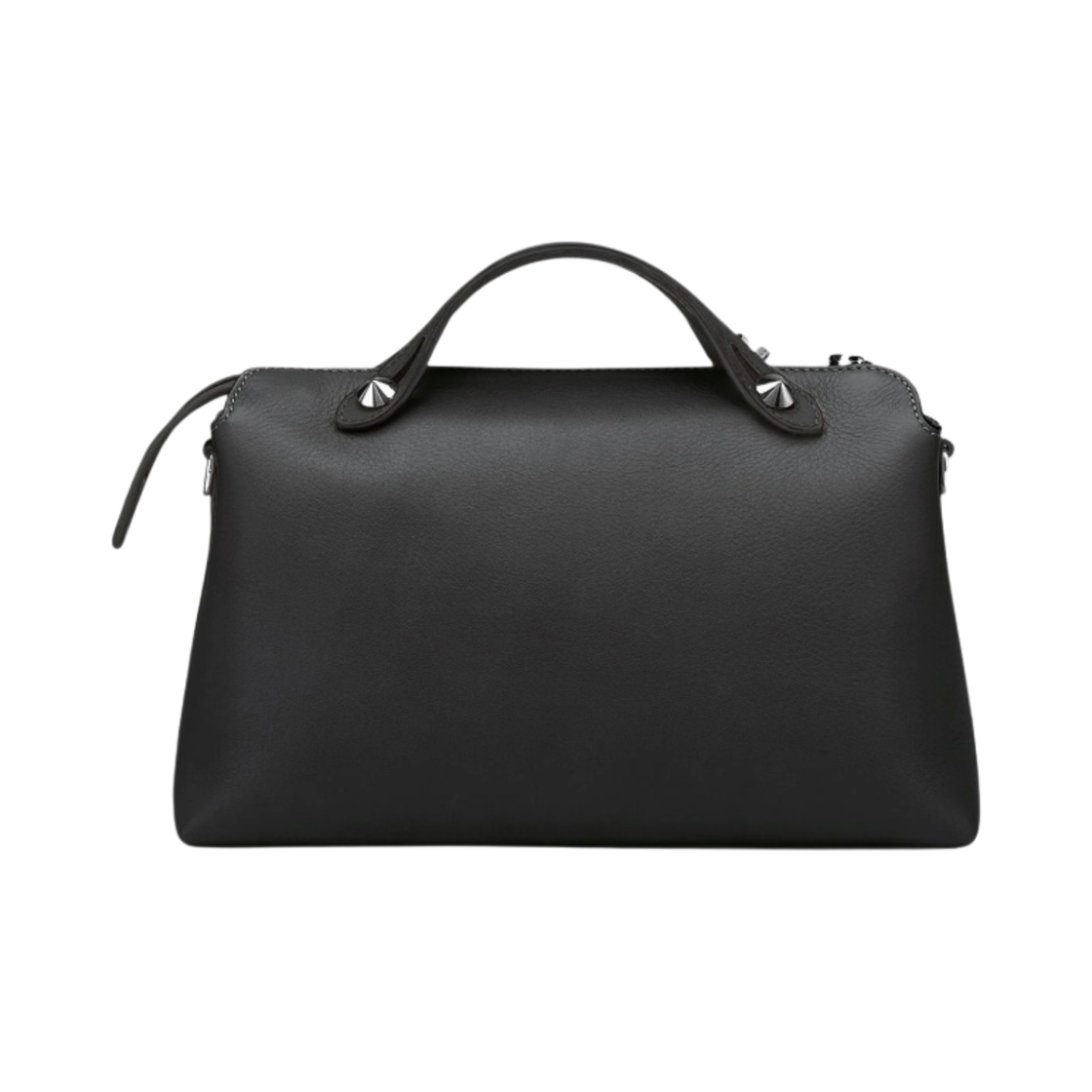 펜디 바이 더 웨이 레더 미디움 보스턴백 블랙(Fendi By The Way Leather Medium Boston Bag Black) - 4