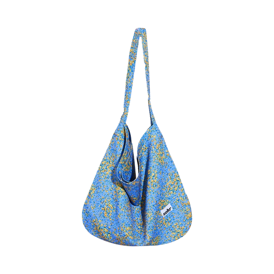 세르 옐로우로즈 이지백 스카이블루(SEHR Yellow Rose Easy Bag Sky Blue)