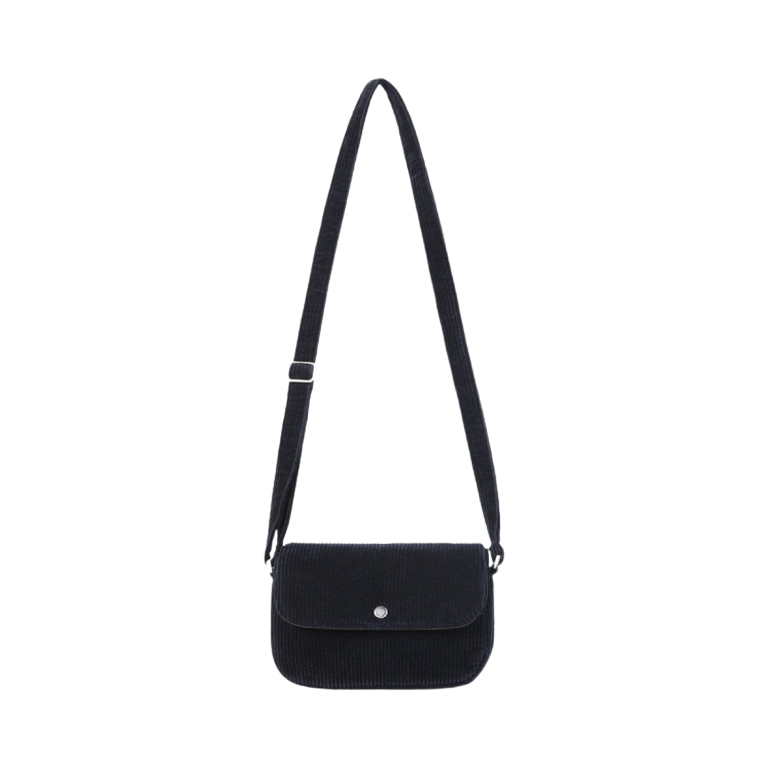디스이즈네버댓 와이드 웨일 코듀로이 숄더백 네이비(thisisneverthat Wide Wale Corduroy Shoulder Bag Navy)