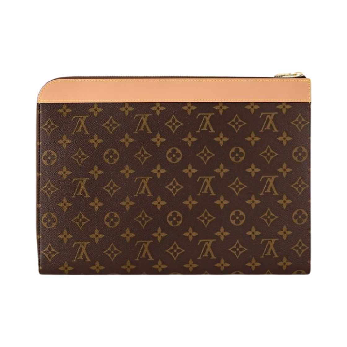 루이비통 포쉐트 주르 모노그램 코티드 캔버스 골드(Louis Vuitton Pochette Jour Monogram Coated Canvas Gold) - 3