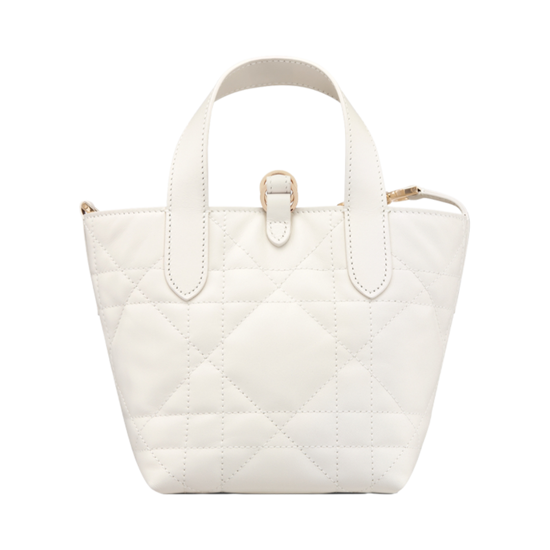 디올 뚜주흐 버티컬 나노 토트 백 매크로까나쥬 카프스킨 라떼(Dior Toujours Vertical Nano Tote Bag Macrocannage Calfskin Latte) - 3