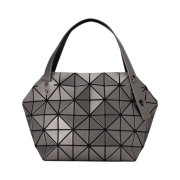 Bao Bao Issey Miyake Boston Hand Bag Gunmetal