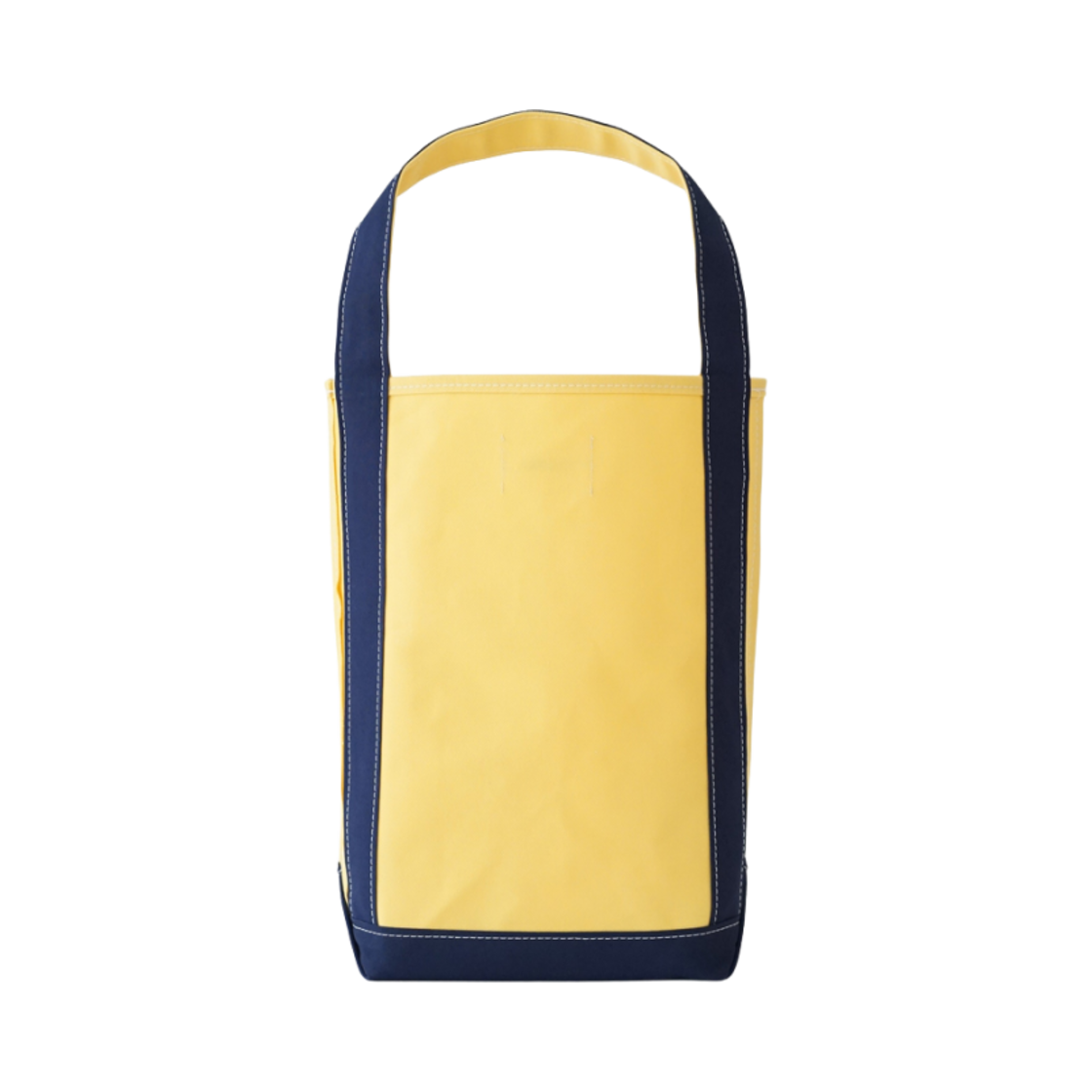 템베아 바게트 토트 라이트 옐로우 다크 네이비(Tembea Baguette Tote Light Yellow Dark Navy)