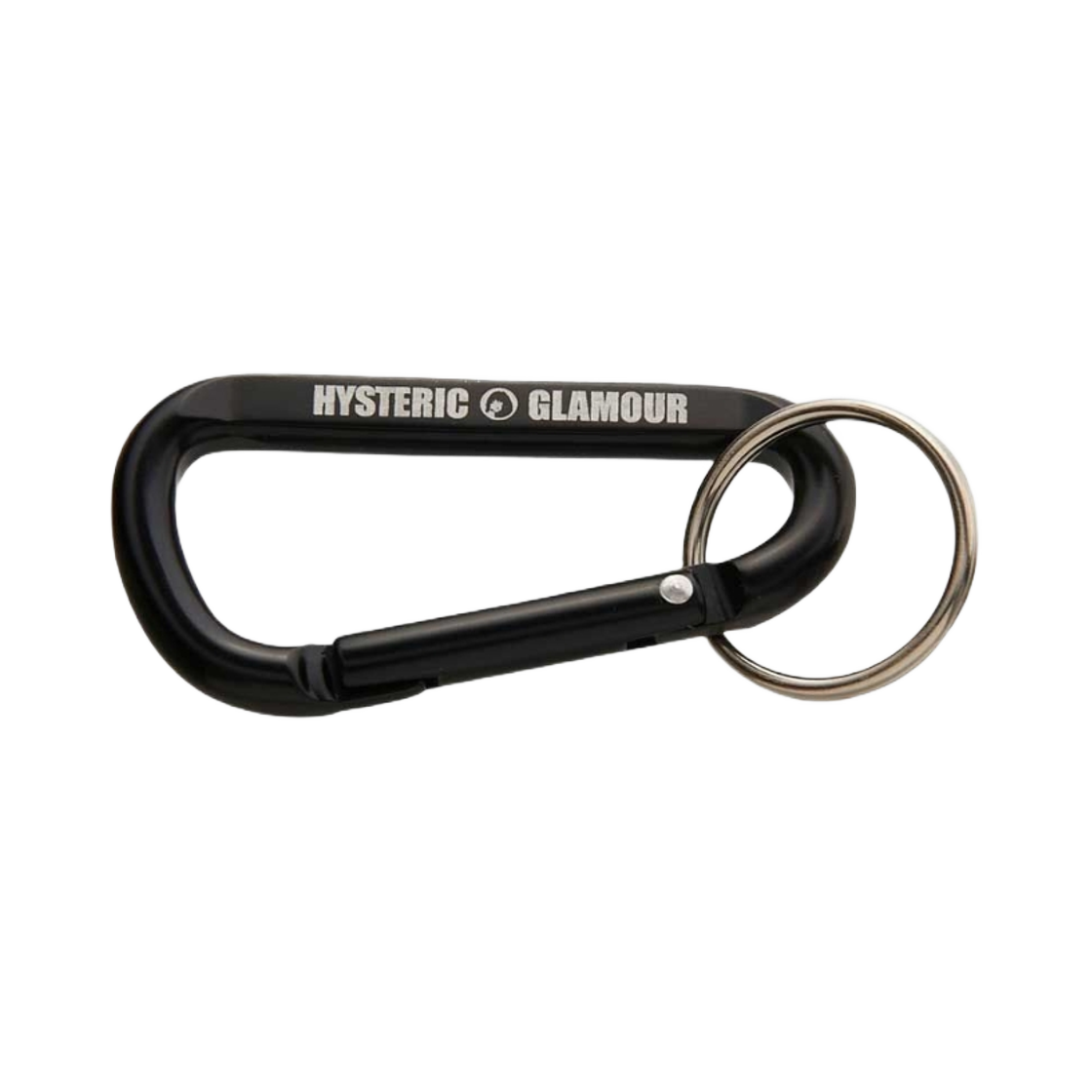 02251QG07 Hysteric Glamour Circle Girl Carabiner M Black