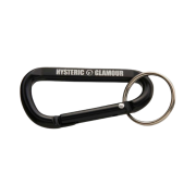 Hysteric Glamour Circle Girl Carabiner M Black