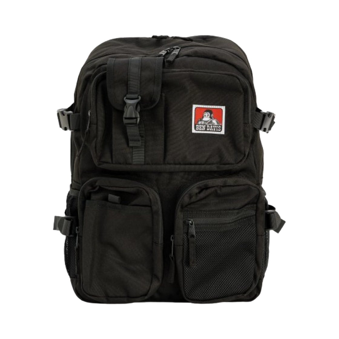 벤 데이비스 오리지널 멀티 포켓 백팩 30L 블랙(Ben Davis Original Multi Pocket Backpack 30L Black)