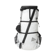 And Wander Ecopak 45L Backpack White