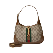 Gucci Jackie 1961 Small Shoulder Bag Beige Ebony