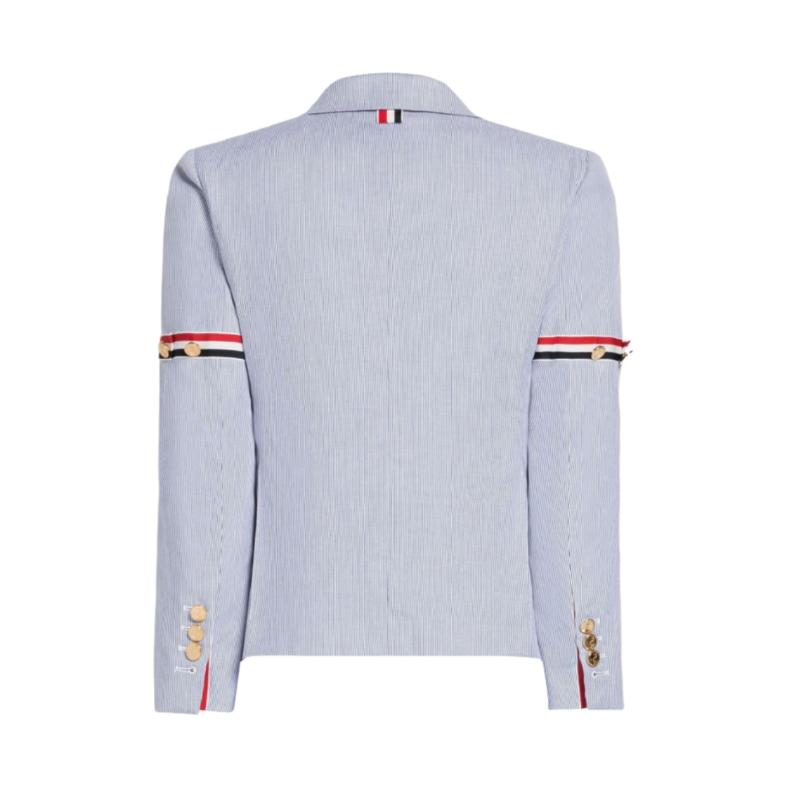 (W) 톰브라운 핀코드 하이 암홀 스포츠 코트 네이비((W) Thom Browne Pincord High Armhole Sport Coat Navy) - 2