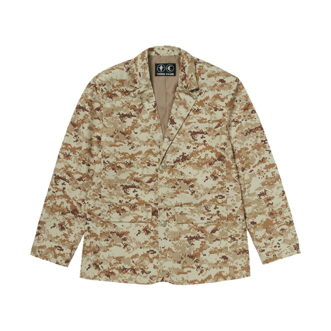 떠그 클럽 TC 아미 블레이저 베이지(Thug Club TC Army Blazer Beige) - 1
