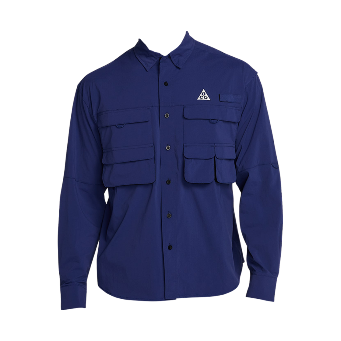 나이키 ACG 오브 위버 드라이핏 ADV UV 롱슬리브 탑 블루 보이드 블랙 - 아시아(Nike ACG Orb Weaver Dri-Fit ADV UV Long Sleeve Top Blue Void Black - Asia)