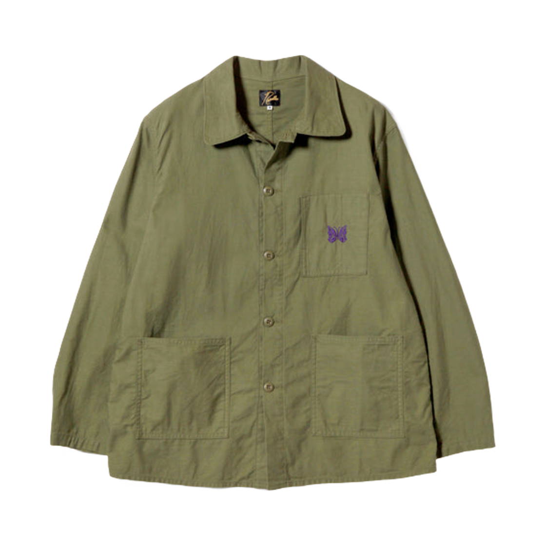 니들스 D.N. 커버올 백 사틴 올리브