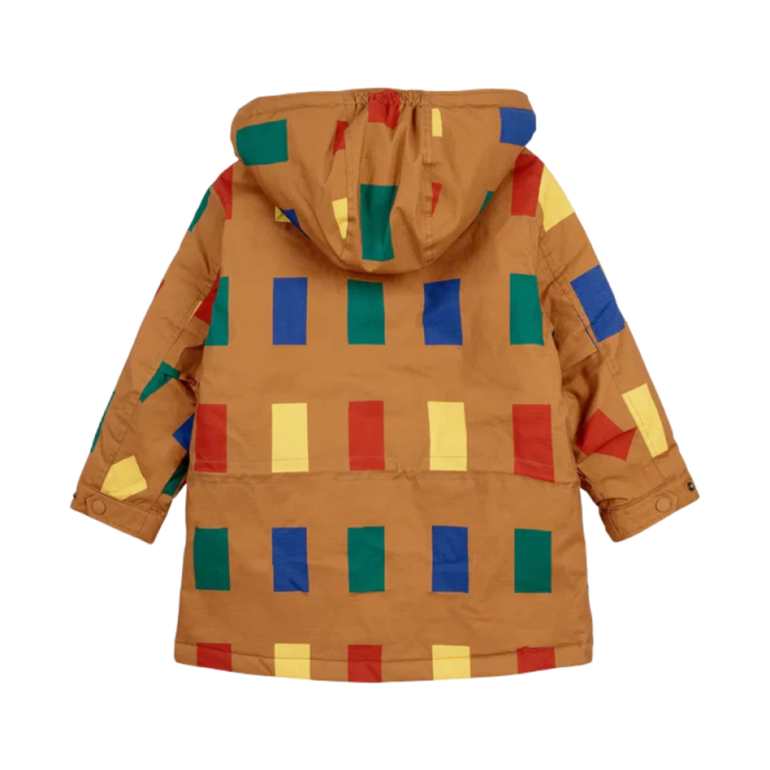 (키즈) 보보쇼즈 컬러 게임 파카 브라운((Kids) Bobo Choses Color Game Parka Brown) - 2
