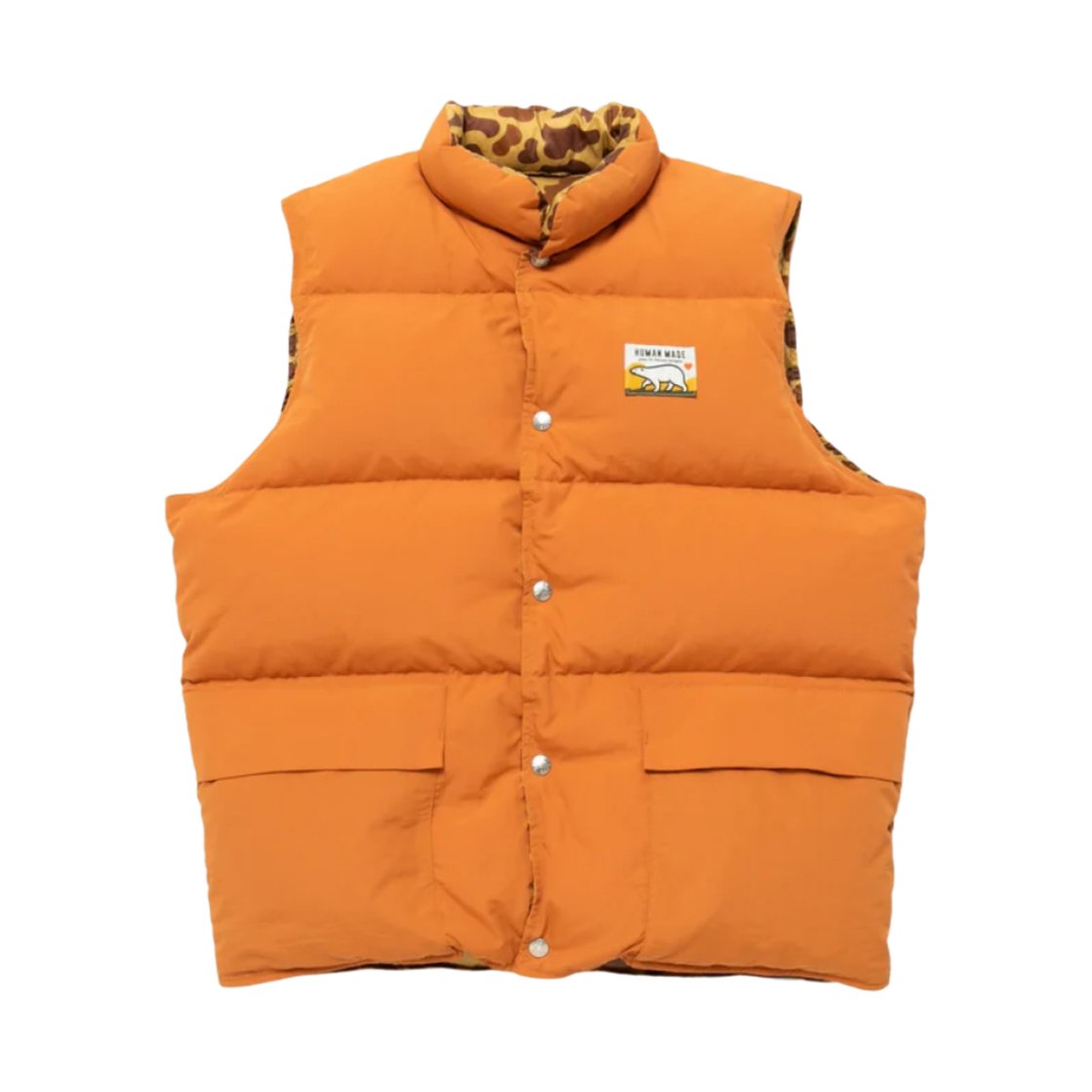 【美品】HUMANMADE PADDED VEST ジャケット Human Made Men's Padded Vest in Green Human Made