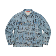 Supreme Black Ark Denim Trucker Jacket Blue - 20FW