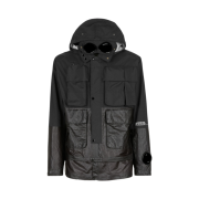 C.P. Company Gore-Tex 3L Infinium Mixed La 500 Miglia Jacket Black - 22SS
