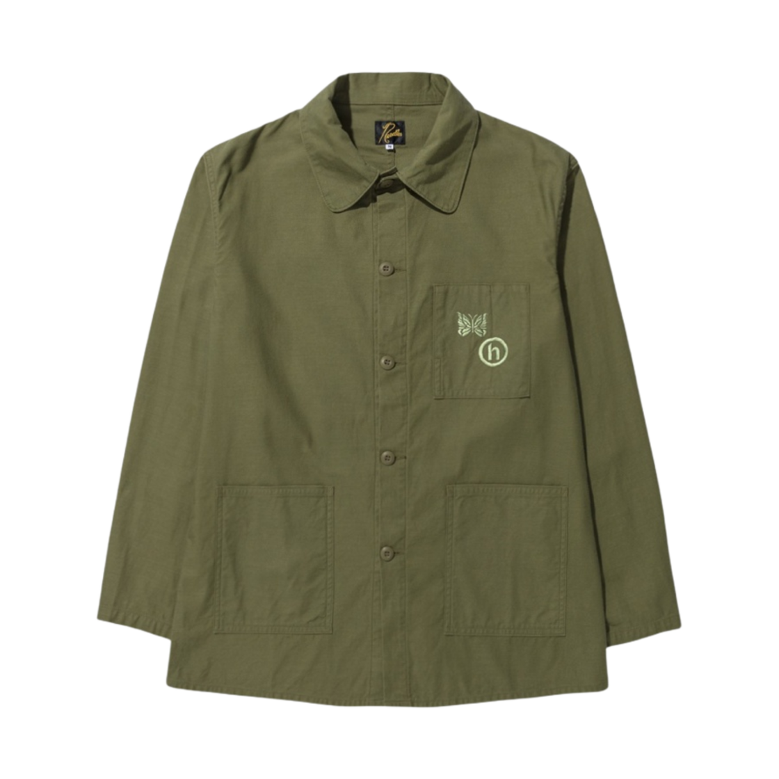 니들스 x 히든 NY 퍼티그 코트 올리브(Needles x Hidden NY Fatigue Coat Olive) - 1