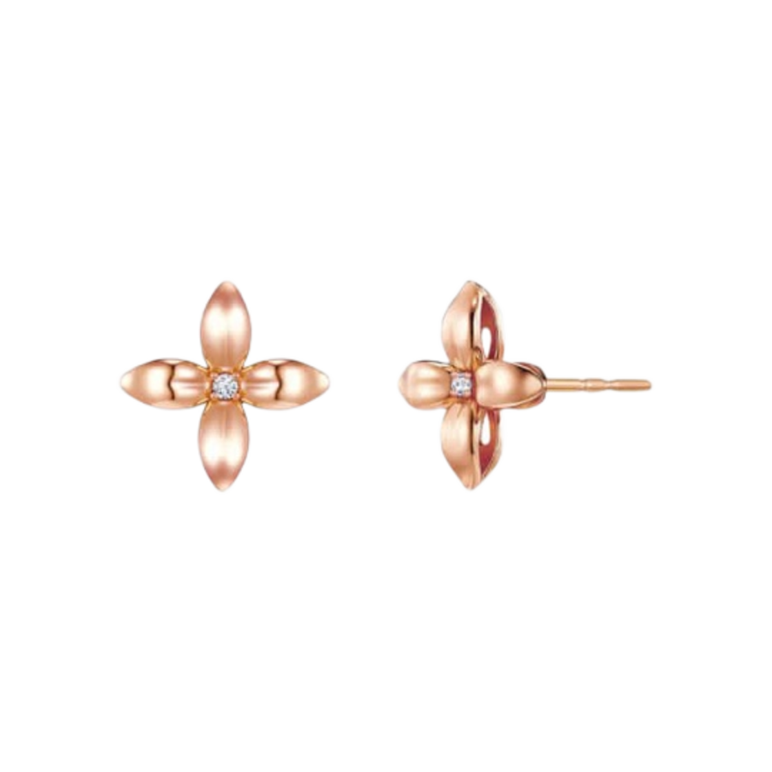 골든 듀 펄시피아쁘띠 3 이어링 로즈 골드(Golden Dew Percypiapetti 3 Earrings Rose Gold)