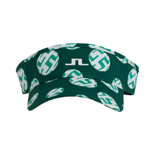 J.Lindeberg Samir Print Visor Rain Forest Sphere Dot