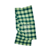 Acne Studios Check Wool Muffler Forest Green Light Green
