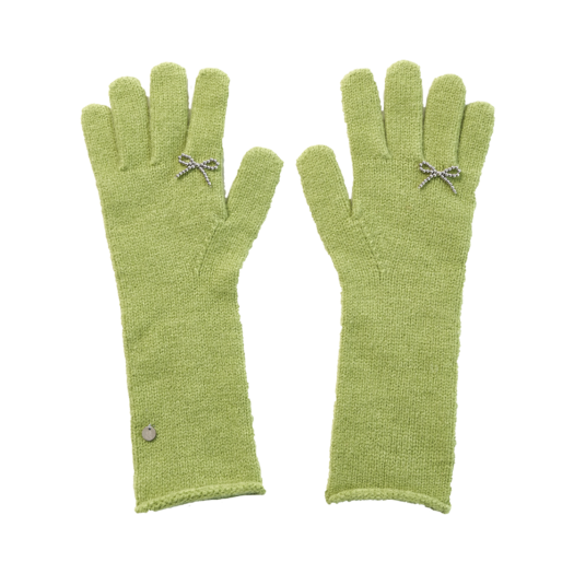8_01_02 [KREAM 단독] Yegg Ribbon Gloves Green