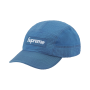 Supreme Mesh Seersucker Camp Cap Blue - 21SS