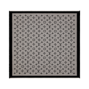 (W) Louis Vuitton Neo Natte Monogram Shawl Black