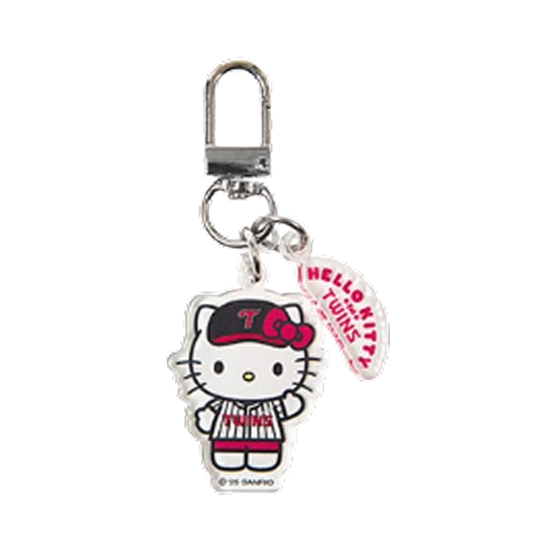 LG 트윈스 x 헬로 키티 아크릴 키링 헬로(LG Twins x Hello Kitty Acyrlic Keyring Hello)