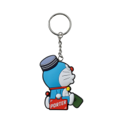 Porter x Doraemon Keyring Side Red