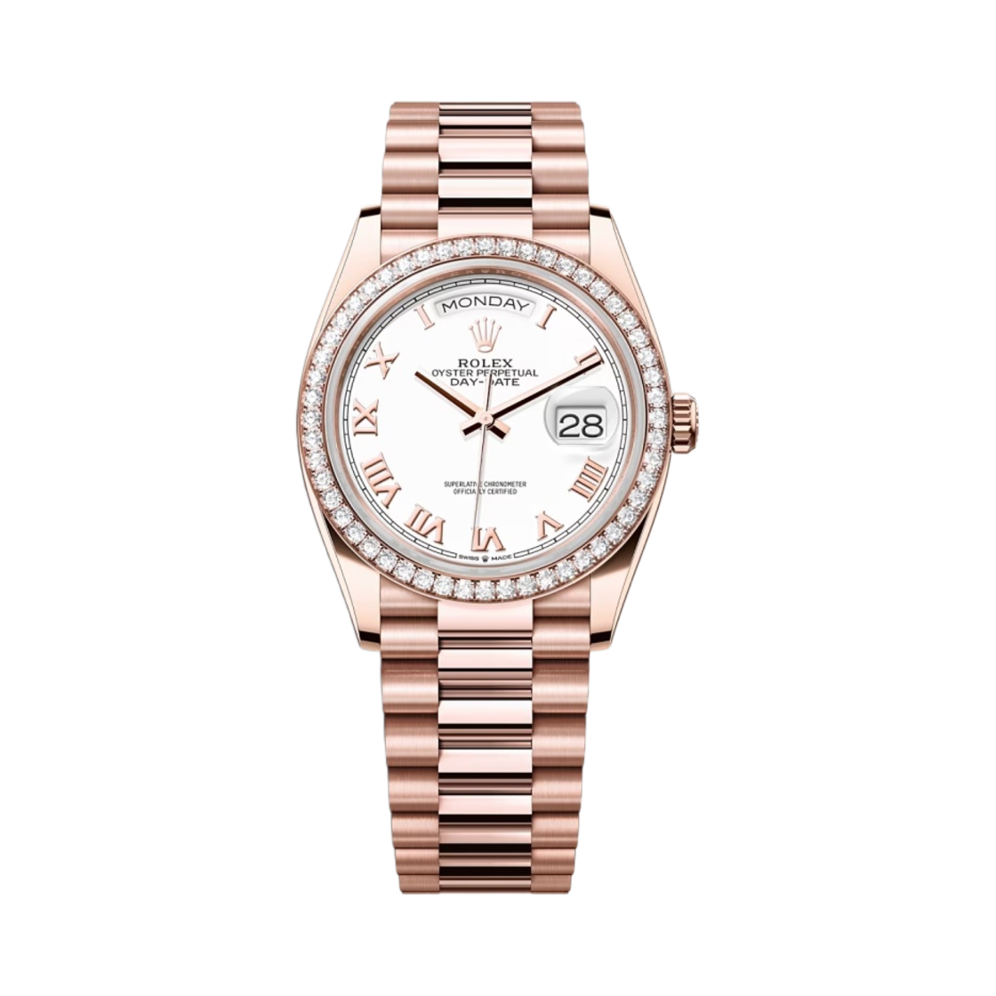 롤렉스 데이데이트 36mm 128345RBR 화이트 로만 프레지던트(Rolex Day-Date 36mm 128345RBR White Roman President) - 1