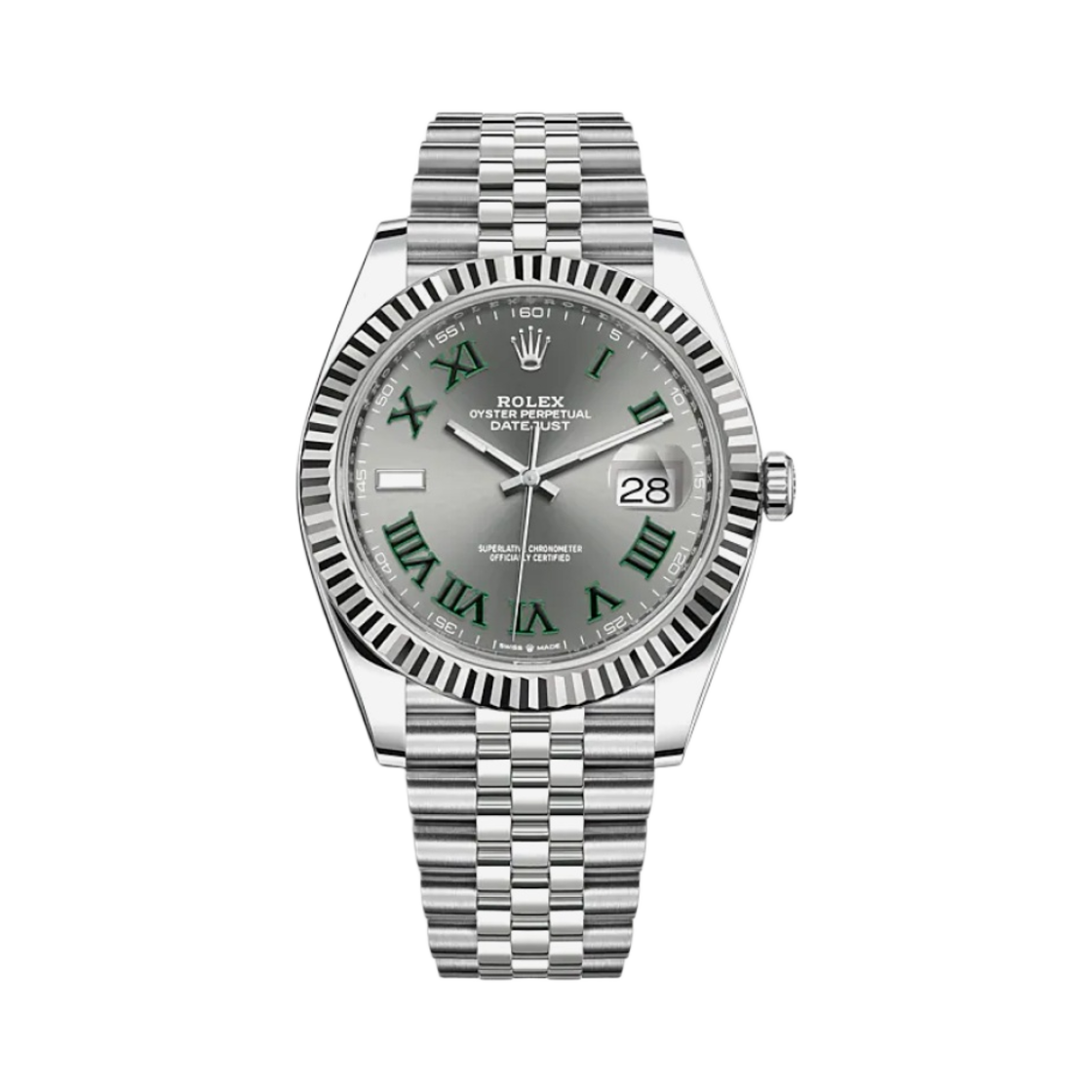 롤렉스 데이트저스트 41mm 126334 슬레이트 로만 쥬빌리(Rolex Datejust 41mm 126334 Slate Roman Jubilee)