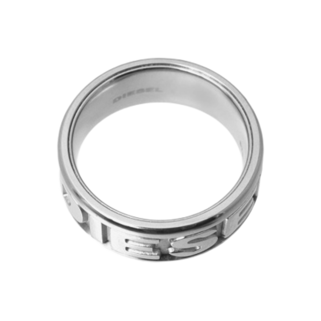 디젤 DX0050040 스테인리스 스틸 밴드 링 실버 | Diesel | KREAM 디젤 DX0050040 스테인리스 스틸 밴드 링 실버 | Diesel | KREAM