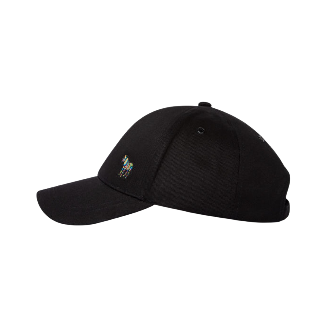 폴 스미스 코튼 지브라 로고 베이스볼 캡 블랙(Paul Smith Cotton Zebra Logo Baseball Cap Black) - 2