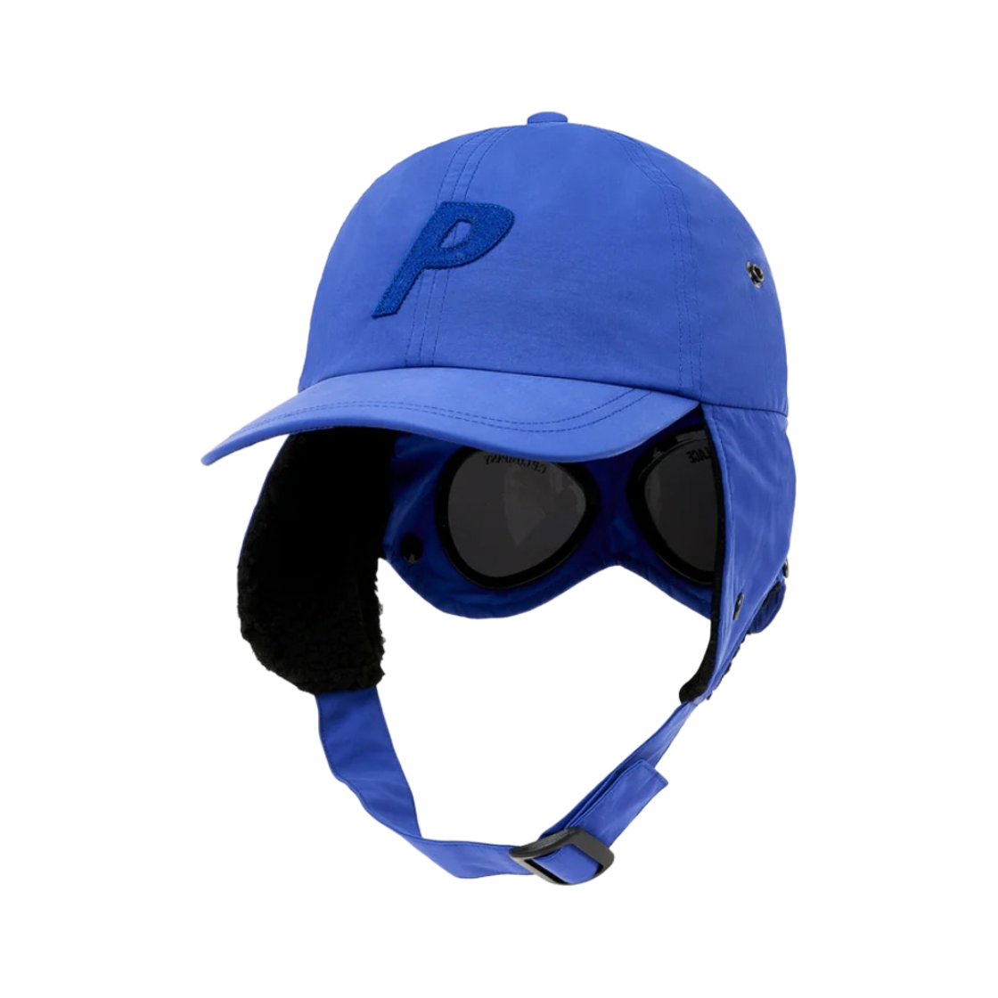 팔라스 x C.P. 컴퍼니 고글 이어 플랩 P-캡 브라이트 코발트 - 23FW(Palace x C.P. Company Goggle Ear Flap P-Cap Bright Cobalt - 23FW) - 1