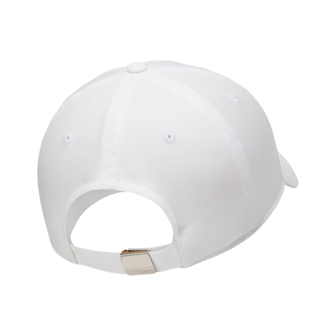 나이키 드라이핏 클럽 언스트럭처 메탈 스우시 캡 화이트 메탈릭 실버(Nike Dri-Fit Club Unstructured Metal Swoosh Cap White Metallic Silver) - 2